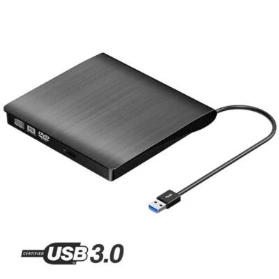 External USB3.0 Enclosure Case to 12.7mm SATA DVD Drive Optical Drives Fr Laptop - Image 1 of 4