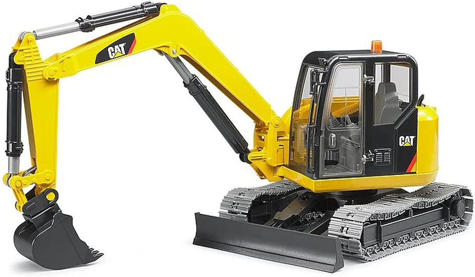 BRUDER 1:16  IN PLASTICA MINI ESCAVATORE CAT  ART 02456 - Immagine 1 di 1