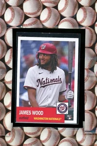 2025 TOPPS HERITAGE #H25-2 JAMES WOOD ROOKIE 25TH ANNIVERSARY MINT - Picture 1 of 2
