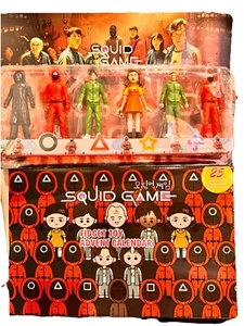 Characters squid game toy with squid game advent calendar action figure toy - Picture 1 of 6