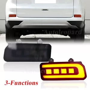 Red Led Rear Bumper Reflector Brake/Fog Lights Turn Lamp For Honda CRV 2015-2016 - Picture 1 of 12