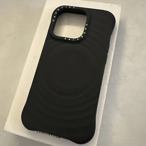 CASETIFY For iPhone 14 Pro Silicone Ripple Black Magsafe 2X Military Grade Drop! - Photo 1 sur 10