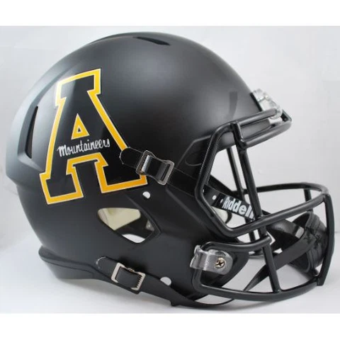 APPALACHIAN STATE MOUNTAINEERS Riddell SPEED Full Size Replica Football Helmet Cover