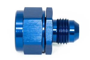 Adattatore filettato M16x1,5 filettatura interna a Dash 6/ -6 AN/JIC 6 blu 9/16-18UNF - Foto 1 di 3