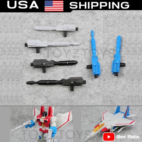 Weapon Upgrade Kit For Siege Earthrise Thundercracker Starscream Skywarp - New Cover