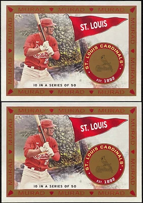 2021 Topps Allen & Ginter T51 Murad Reimagined #MR-10 NOLAN ARENADO 2 ct. - Image 1 of 2