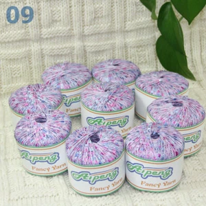 Sale New Lot of 9 Ballsx50g High-quality Nylon Ladder Track Knitting Yarn Pink - Picture 1 of 11