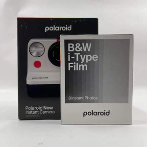 New Polaroid Now Instant Camera Generation 2 Film Camera + 8 Instant Photos - Imagen 1 de 6