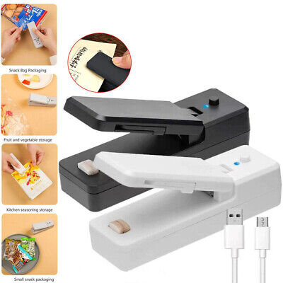 Portable Mini USB Heat Sealer Sealing Machine Household Sealer Plastic Poly Bag • 7.99$