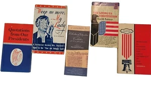 Constitution & Presidential Books The Declaration of Independence USA Lot of 5 - Picture 1 of 7