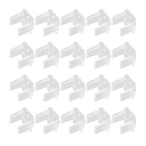 100 Pcs LED Light Fixing Clips Strip Lights Rope Neon Rgb Securing - Picture 1 of 10