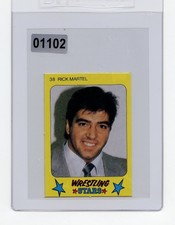 #01102 RICK MARTEL 1986 Holland Wrestling Card