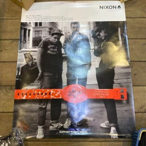 Beastie Boys / NIXON Watch 2011 US Original Promo Poster 24x30in (610x760mm) - Picture 1 of 5
