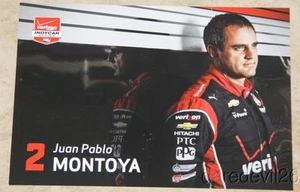 2015 Juan Pablo Montoya Verizon Chevy Dallara Indy Car postcard - Picture 1 of 1