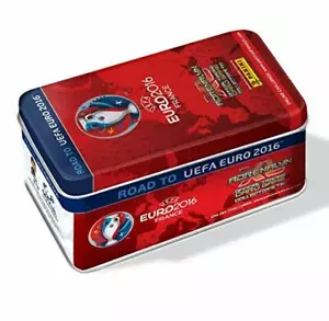 Road Euro 2016 Adrenalyn Tin Box 9 Bustine + 1 Limited Card Panini - Foto 1 di 1