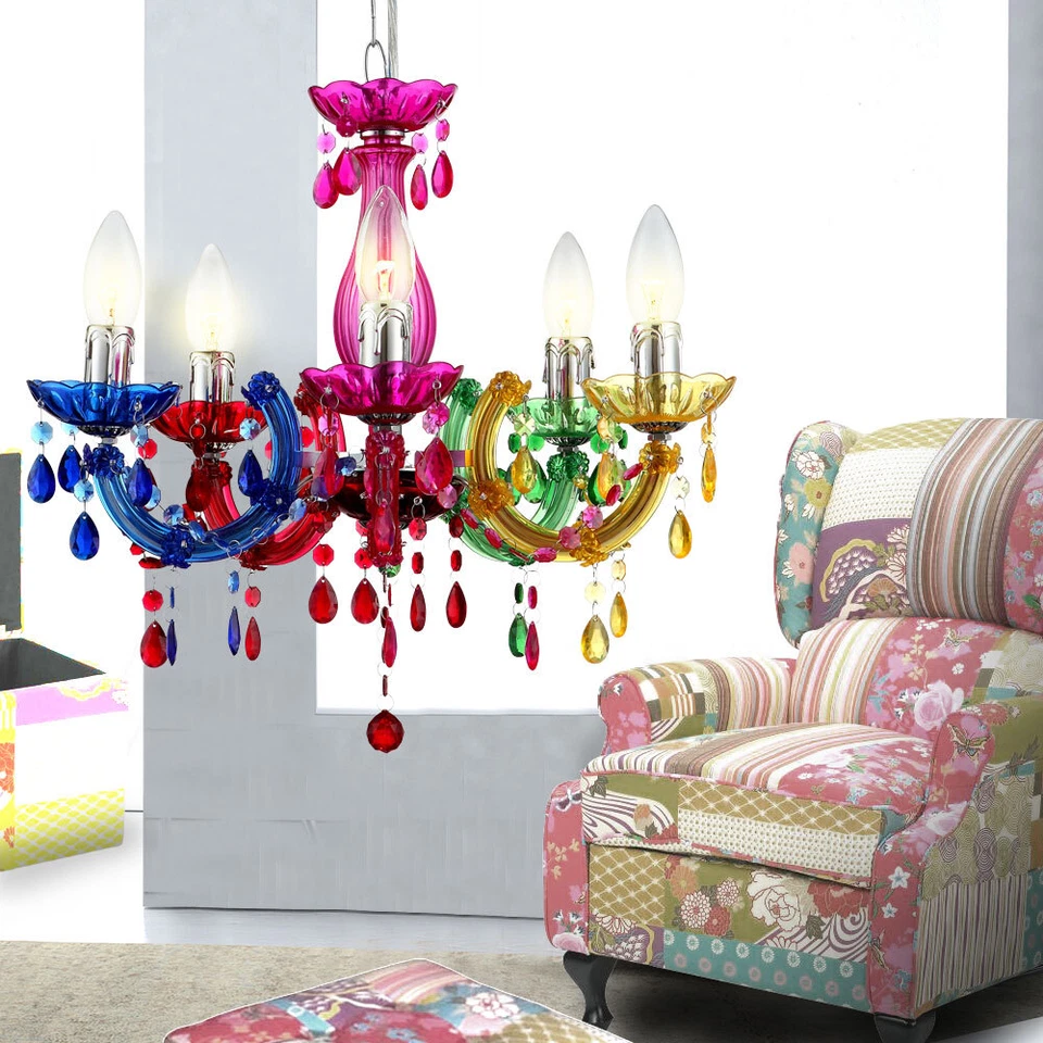 Sala da pranzo Luce Lampada tavolo Acrilico metallo cromato Globo 63118-5