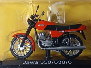 Jawa 350 638/0 Legendary Czech motorcycle in blister pack Modimio 1:24 Rar!!! - Picture 1 of 3