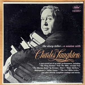 The Story-Teller: A Session With Charles Laughton (1962) US Vinyl 2xLP Capitol - Imagen 1 de 5