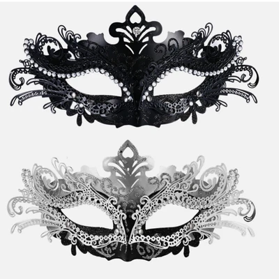 Women Masquerade Mask Mardi Gras Venetian Decoration Masks Cosplay Party Costume - Image 1 of 4