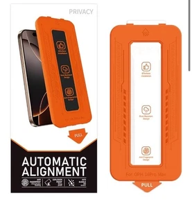 HD Automatische Ausrichtung Handy Displayschutzfolie Werkzeug iPhone 16 Pro Max - Bild 1 von 2