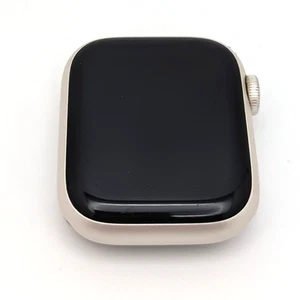 Apple Watch Series 7 41mm A2473 Dobry stan | Starlight Aluminium | TYLKO GPS - Zdjęcie 1 z 6