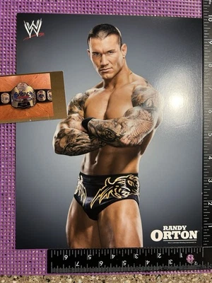 Рэнди Ортон официальный WWE 2009 рестлинг промо фото WWF - Изображение 1 из 4