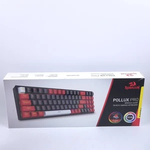 REDRAGON Pollux Pro K628 RGB PRO Wired/2.4G/78 Keys Mechanical Gaming Keyboard - Picture 1 of 7