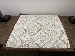 Pottery Barn Fez Embroidered Pillow Cover, 22"  Ivory - Picture 1 of 5