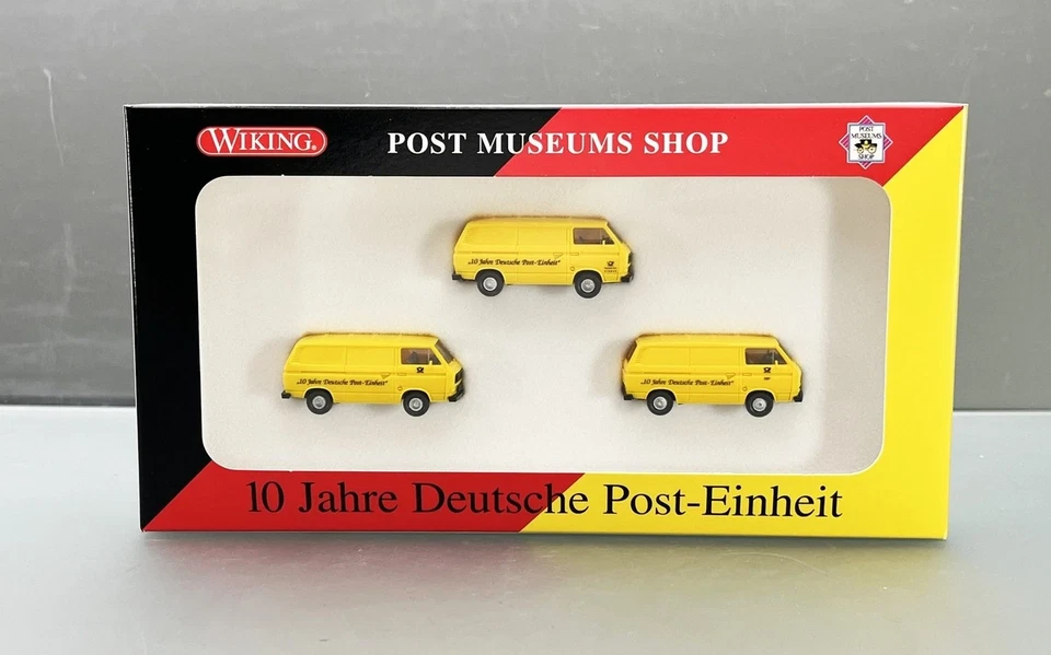 1:87 Wiking 81-10 Deutsche Einheit Volkswagen Transporter - Immagine 1 di 1