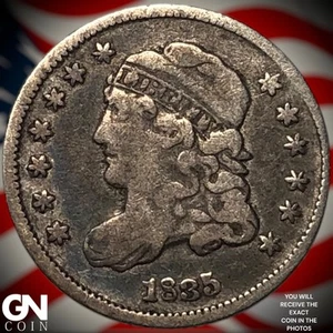 1835 Capped Bust Half Dime Z5608 - Picture 1 of 2