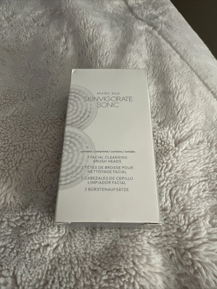 Mary Kay Skinvigorate Sonic 2 Facial Cleansing Brush Heads Ship