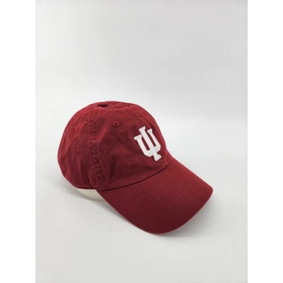 Indiana Hoosiers Top of the World Maroon Red Adjustable Baseball Cap Hat - Image 1 of 4