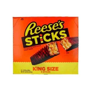 Reese's Sticks, King Size Candy Bar Box (24 Count) - 3oz Each - Picture 1 of 2
