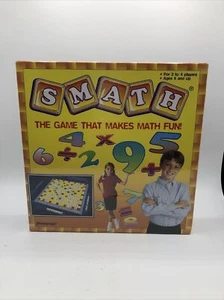 Math Board Game SMATH Pressman Educational Learning New - Picture 1 of 8