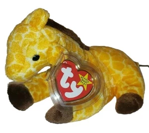 Ty Beanie Baby - TWIGS the Giraffe (7 Inch) NEW MWMTs Stuffed Animal Toy - Picture 1 of 9