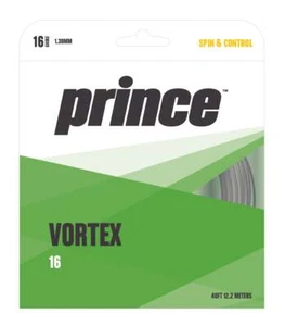 Prince Vortex 16 Tennis String (Black) Authorized Dealer - Picture 1 of 1