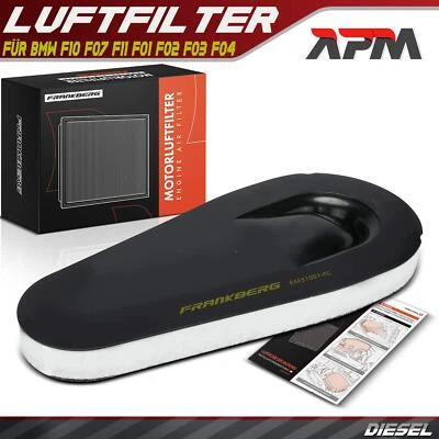 Luftfilter für BMW 5er F10 F07 F11 518d-535d 7er F01 F02 F03 F04 730d 740d - Bild 1 von 4