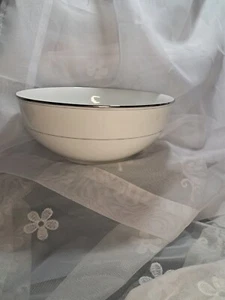 Mikasa Gothic Platinum 8.75" Vegetable Bowl Retired Design Rare Looks Unused!! - Picture 1 of 10