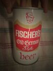 Fischer's Old German Style Beer 12 Oz Striaght Edge Steel Can  Auburndale, Fl