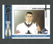 2003-04 Pacific Quest for the Cup /950 Ryan Kesler #137 Rookie RC