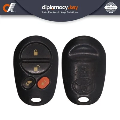 Llave remota usada genuina Toyota Sienna 2004-2013 3+1 botones 315 MHz 89742-AE020 Foto 1 de 3