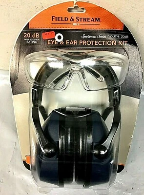 Kit de proteção para os olhos e ouvidos Field & Stream Youth Sportsman - Imagem 1 de 4