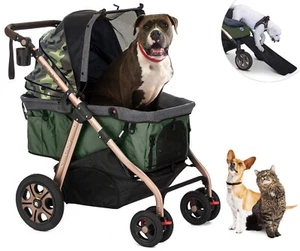 HPZ™ PET ROVER TITAN HD Super-Size Stroller SUV For Dogs & Cats - REFURBISHED - Picture 1 of 9