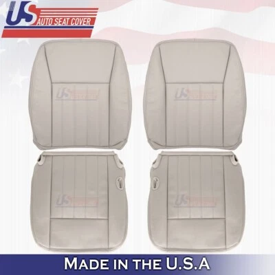 Juego de partes inferiores y superiores delanteros para Lincoln Town Car 2003 a 2005 cubierta de cuero tostado Foto 1 de 4