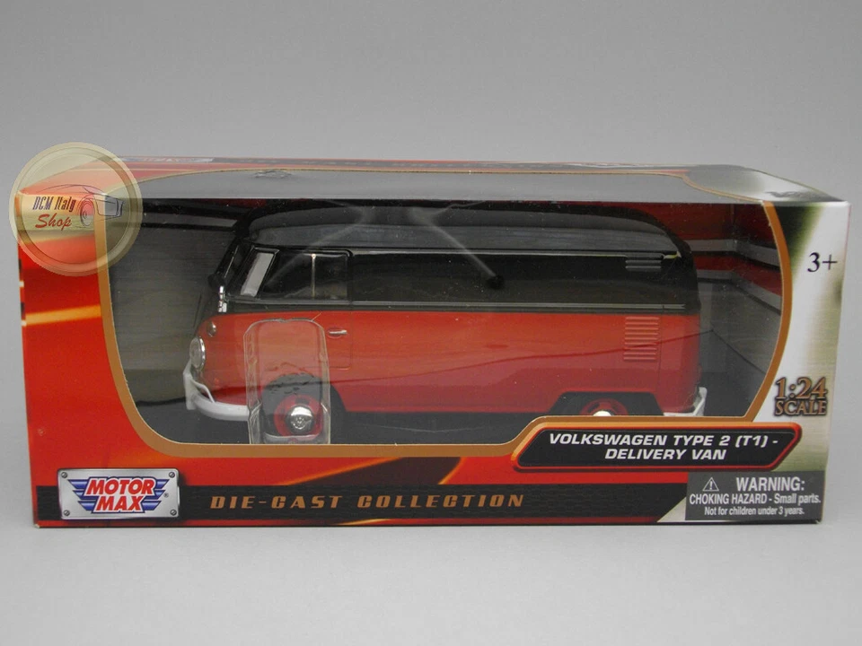 Volkswagen Type 2 (T1) Delivery Van - Motormax 1:24 - MX79342BR - Immagine 1 di 1