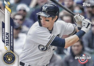 Lot of (25) 2020 Topps Opening Day Christian Yelich Base Card #163 Brewers - Bild 1 von 1