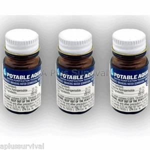 150 píldoras de purificación de agua potable de emergencia tabletas kits de supervivencia militar - Imagen 1 de 2