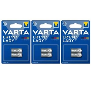6 x Batterien VARTA 4001, Alkaline, LR1, N, LADY, 1.5V, 3 x 2er Pack - Bild 1 von 2