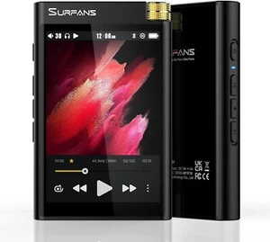 Surfans HiFi Bluetooth Mp3 Player: F28 High Res Lossless Portable Music Player - Picture 1 of 8