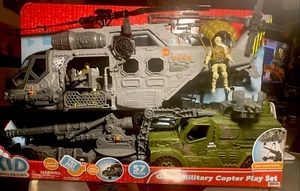 Kid Connection Giant Military Copter Play Set 57 Piece Set (BRAND NEW IN BOX) - Picture 1 of 3